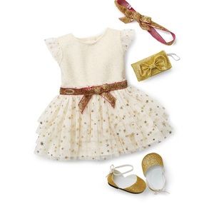 American Girl All Glitters dress for 18in Doll